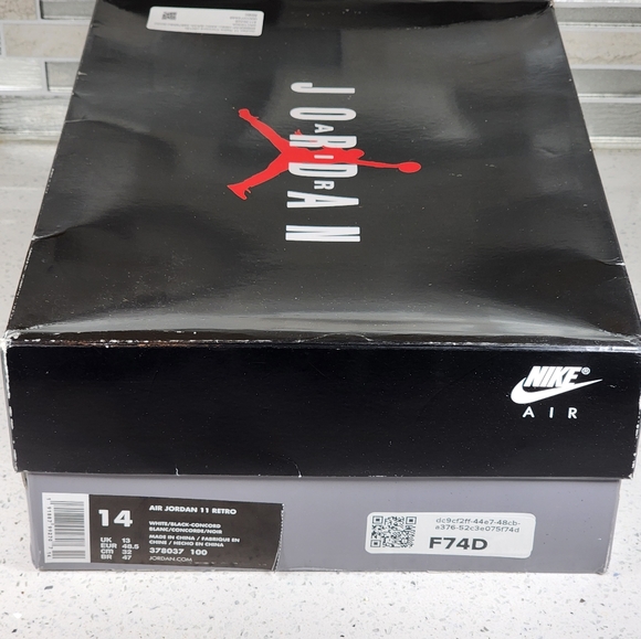 RARE - 2018 Jordan XI (11) Retro Concord - Mens Size 14.0 - Picture 10 of 12